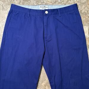 Rowing Blazers Pants Mens 32 (fits 34x30) Blue Chino Rugby Collegiate Preppy